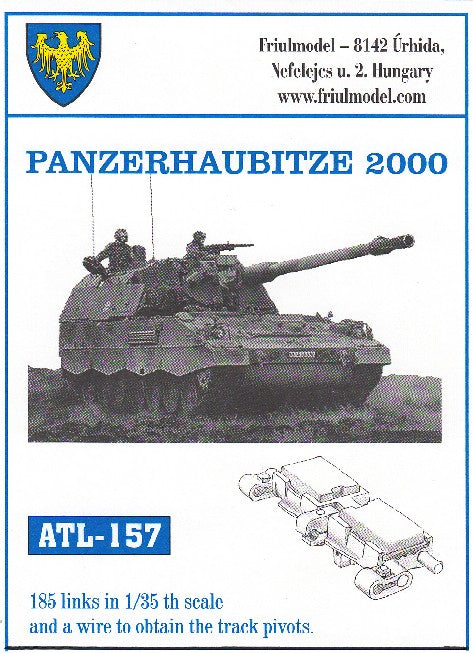 Friulmodel 157 1/35 Panzerhaubitze 2000 Track Set (185 Links) (D)