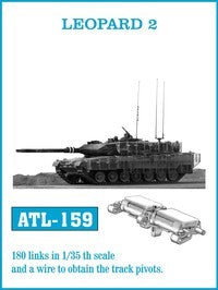 Friulmodel 159 1/35 Leopard 2 Track Set (180 Links)