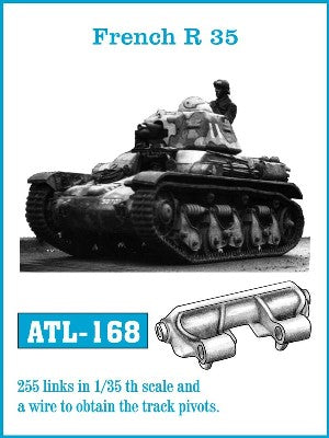 Friulmodel 168 1/35 French R35 Track Set (255 Links)
