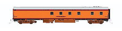 Fox Valley Models 10021 HO Scale 1935 Hiawatha Tap-Cafe - Ready to Run -- Milwaukee Road (1935 Scheme; orange, maroon, gray Roof)