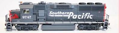 Fox Valley Models 20451 HO Scale EMD GP60 Late - Standard DC -- Southern Pacific #9726 (gray, red, Speed Lettering)