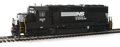 Fox Valley Models 20502 HO Scale EMD GP60 - Standard DC -- Norfolk Southern #7127 (As-Delivered, black, white)