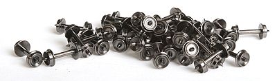 Fox Valley Models 2801100 N Scale 28" Wheels pkg(100) -- .540" Axle