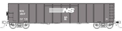 Fox Valley Models 30419 HO Scale Southern Silverside Coal Gondola - Ready to Run -- Norfolk Southern SOU #2 (gray, white)