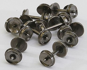 Fox Valley Models 3604 N Scale 36" Metal Wheelset -- .526" Axle pkg(12)
