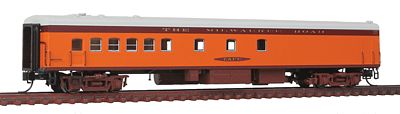 Fox Valley Models 40021 N Scale 1935 Hiawatha Tap-Cafe - Ready to Run -- Milwaukee Road (1935 Scheme, orange, maroon, gray Roof)