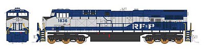 Fox Valley Models 70010 N Scale GE ES44AC GEVO - Standard DC -- Richmond, Fredericksburg & Potomac (Fantasy Heritage Scheme)