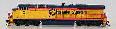 Fox Valley Models 70012 N Scale GE ES44AC GEVO - Standard DC -- Chessie System (Fantasy Heritage Scheme)