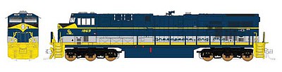 Fox Valley Models 70013 N Scale GE ES44AC GEVO - Standard DC -- Chesapeake & Ohio (Fantasy Heritage Scheme)