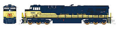 Fox Valley Models 70017 N Scale GE ES44AC GEVO - Standard DC -- Louisville & Nashville (Fantasy Heritage Scheme)