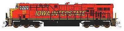 Fox Valley Models 70290 N Scale GE ES44AC GEVO - Standard DC -- Iowa Interstate #516 (Rock Island Heritage, red, yellow, Billboard Lettering