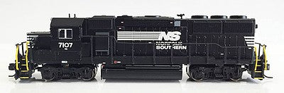Fox Valley Models 70653 N Scale EMD GP60 Late Version - Standard DC -- Norfolk Southern #7134 (As-Delivered, black, white)