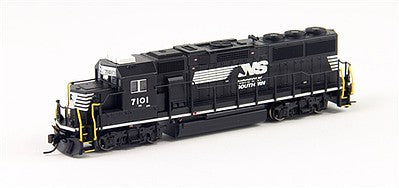 Fox Valley Models 70677 N Scale EMD GP60 Late Version - Standard DC -- Norfolk Southern 7131 (black, Horse Head Logo)