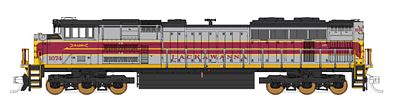 Fox Valley Models 71160 N Scale EMD SD70ACe w/NS Details - Standard DC -- Norfolk Southern #1074 (Lackawanna Heritage Scheme; gray, maroon, yellow)