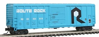 Fox Valley Models 81064 N Scale P-S 5344 Cu.ft. Single Door Boxcar - Ready to Run -- Milwaukee Road #50818