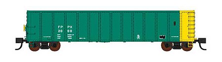 Fox Valley Models 83509 N Scale Pullman-Standard Coal Gondola 6-Pack - Ready to Run -- Fayette Power FPPX Set No. 1 (green, yellow)