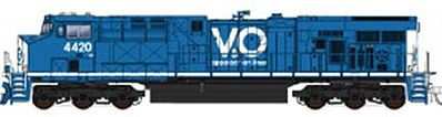 Fox Valley Models 89306 HO Scale GE ES44AC - Standard DC -- Virginian & Ohio #4432 (blue, white, Allen McClelland's Model Railroad)