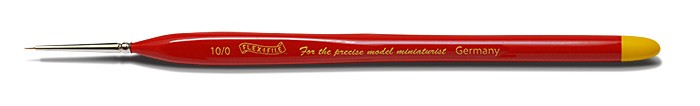 Flex-I-File 100 10/0 Size Ultra Fine Red Sable Brush