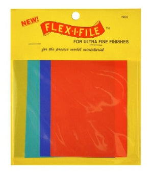 Flex-I-File 802 Flex-I-File Ultra-Fine Assorted Abrasive Sheet Set (8)