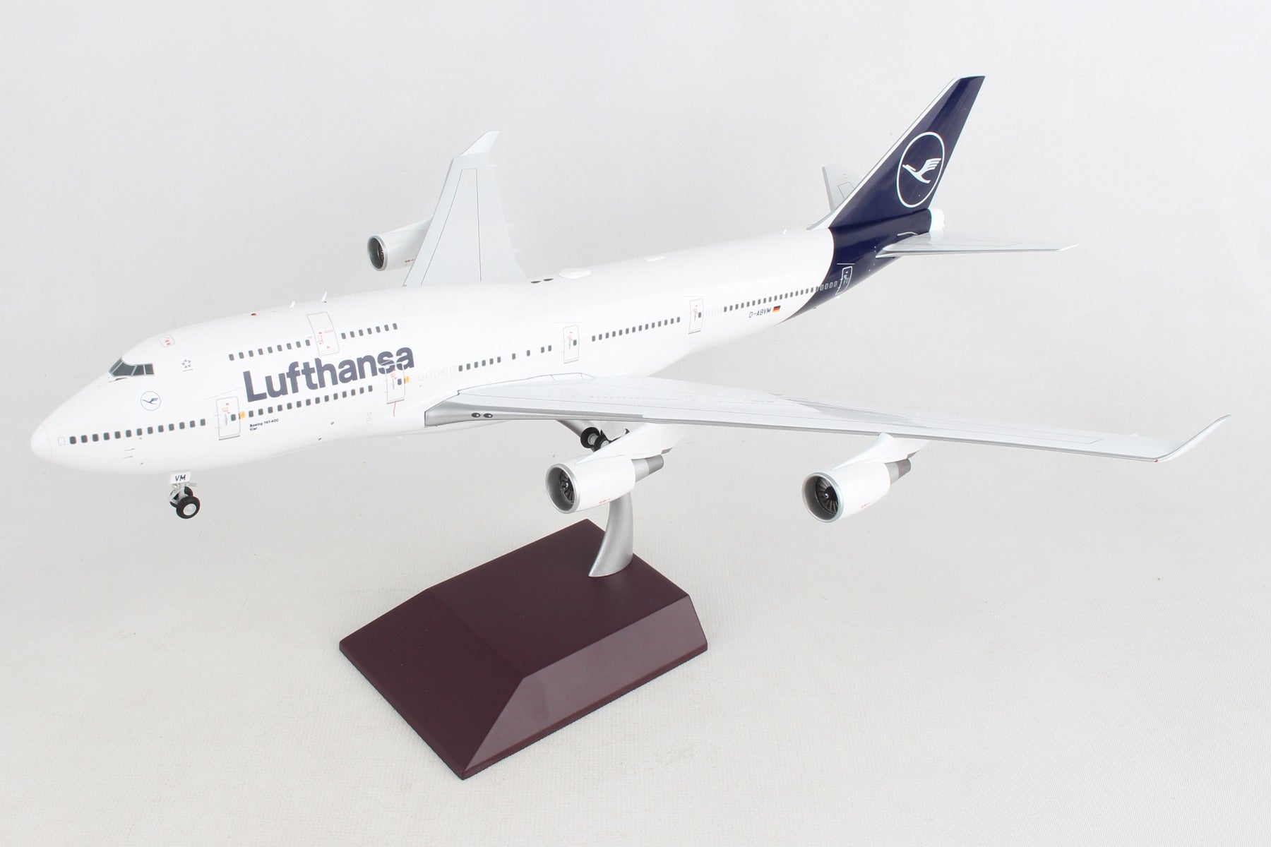 Gemini Jets G2DLH792 Gemini200 Lufthansa 747-400 1/200 New Livery Reg#D-Abvm
