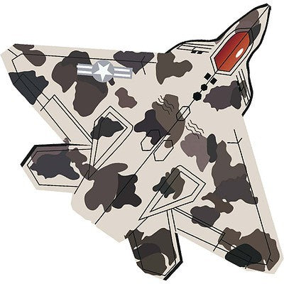 Gayla Industries 1339 40"x35" Camouflage Desert Sand Stealth Fighter Nylon Kite