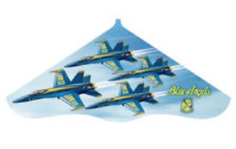 Gayla Industries 171 42"X22" Blue Angels Delta Wing Kite