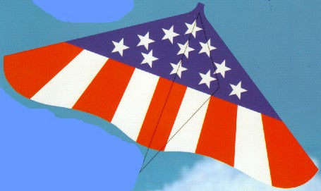 Gayla Industries 181 42"x22" Spirit of America Delta Wing Kite