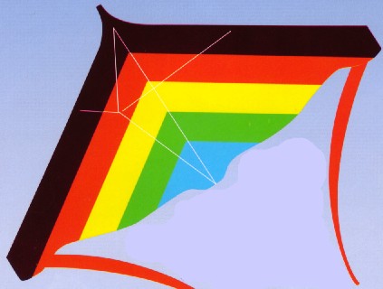Gayla Industries 337 48"x31" Stuntmaster Stunt Kite