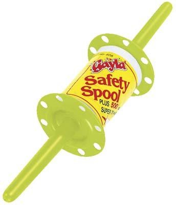 Gayla Industries 808 Fluorescent Safety Spool w/500' White Super Twine