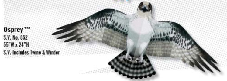 Gayla Industries 852 55"x24" Osprey Bird Wing Flapper Kite