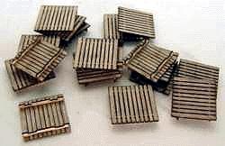 GCLaser 11102 HO Scale Pallets - Kit (Laser-Cut Wood) -- Builds 36 Items
