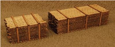 GCLaser 113312 HO Scale 2 x 12" Lumber Load -- One Each 10' & 18'