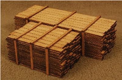 GCLaser 113313 HO Scale 2 x 12" Lumber Load -- One Each 12 & 16'