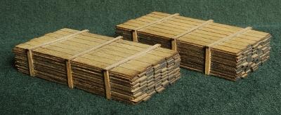 GCLaser 113314 HO Scale 2 x 12" Lumber Load -- Two 14' Loads