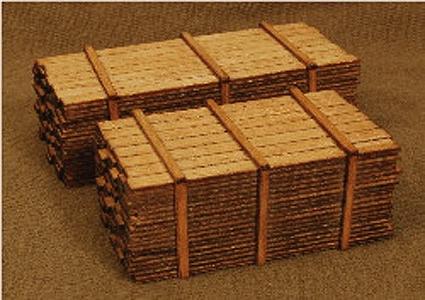 GCLaser 113317 HO Scale Lumber Load - 3 x 12" 7.6 x 30.5cm -- One Each: 12' 3.7m, 16' 4.9m