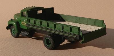 GCLaser 12235 HO Scale Material Flatbed Truck Body Kit -- Fits Classic Metal Works R-190