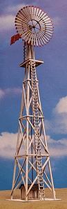 GCLaser 1229 HO Scale Windmill - Kit (Laser-Cut Wood) -- 1-15/16 x 2-3/4 x 8-5/8"