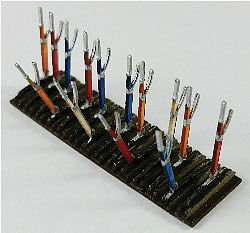 GCLaser 1293 HO Scale Interlocking Machine Levers pkg(14) - Fits #292-1292 -- Laser-Cut Kit - 1-5/8 x 5/8 x 3/4" 4.1 x 1.6 x 1.9cm
