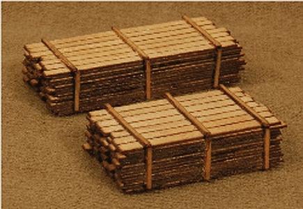 GCLaser 13313 N Scale 3 x 12" Lumber Load -- One Each 12' & 16'