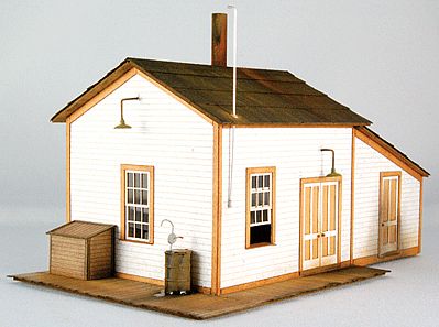 GCLaser 19011 HO Scale Pump House #2 -- Kit - 5-1/8 x 2-7/8 x 3-3/8" 13 x 7.3 x 8.6cm