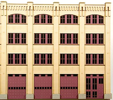 GCLaser 190262 HO Scale Lindsay Bros Side-B Backdrop -- Kit - 8-5/8 x 7-7/16 x 1-1/4" 21.9 x 18.9 x 3.2cm
