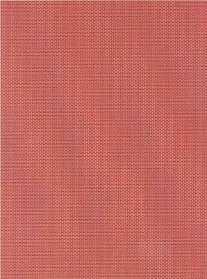 GCLaser 19077 HO Scale 1/4 Brick Sheet - Laser-Engraved Matboard -- Red 6 x 4-3/4 x .050" 15.2 x 12.1 x .13cm