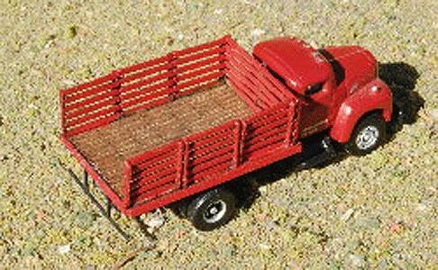 GCLaser 2231 N Scale Stake Truck Bed Kit -- Fits Classic Metal Works R-190