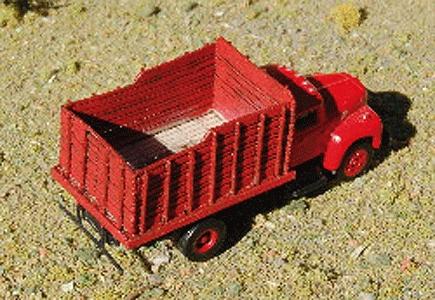 GCLaser 2233 N Scale Grain Truck Bed Kit -- Fits Classic Metal Works R-190