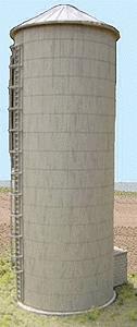 GCLaser 312 N Scale Silo pkg(2) - Kit (Laser-Cut Wood) -- 2 x 1-11/16 x 4-7/16"