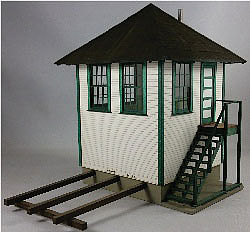 GCLaser 3292 O Scale Interlocking Tower -- Laser-Cut Kit - 4-7/8 x 6-7/8 x 5-3/4" 12.4 x 17.5 x 14.6cm