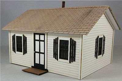 GCLaser 39096 O Scale Open Hearth Inn Rental Unit -- Laser-Cut Kit - 5-1/8 x 4-3/4 x 3-3/8" 13 x 12.1 x 8.6cm