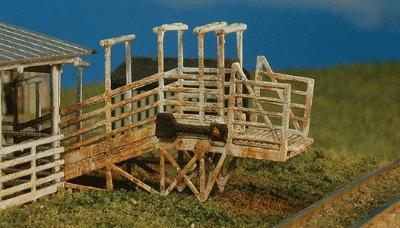 GCLaser 5225 Z Scale Stock Loading Ramp - Kit (Laser-Cut Wood) -- 1-7/8 x 1/2 x 1-3/32"