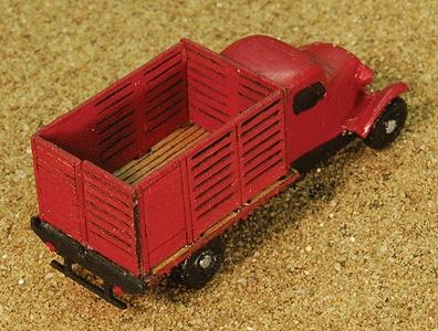 GCLaser 52781 Z Scale Cattle Truck Body - Kit (Laser-Cut Wood) -- Fits #716-30028 or 30029 (each sold separately)