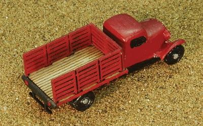 GCLaser 52783 Z Scale Stake Bed Truck Body - Kit (Laser-Cut Wood) -- TNSA